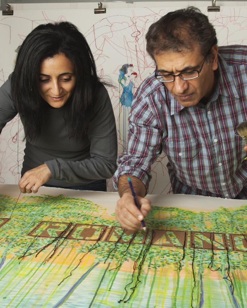 Reza Farkhondeh & Ghada Amer image